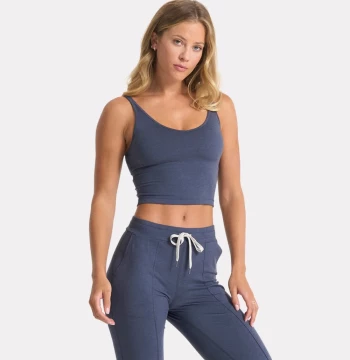 Women's crop sleeveless casual tank